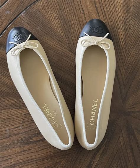 chanel ballerine vestiaire collective|Chanel ladies ballet flats.